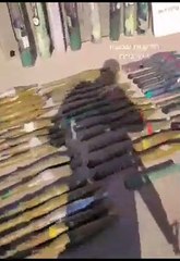ما نشره الاعلام العبري عن ما تم ضبطه من عتاد القسام في غزة من داخل الانفاق