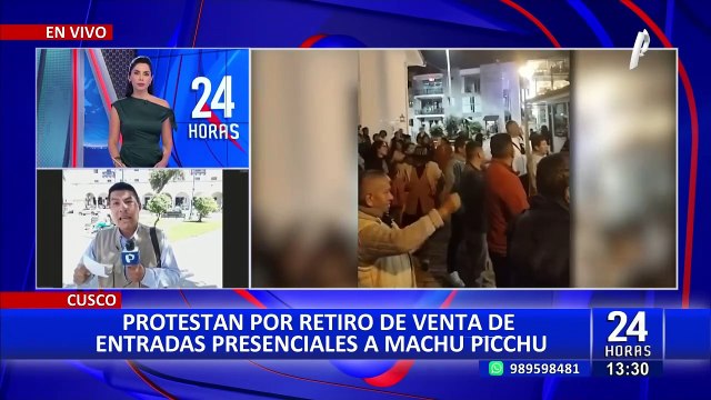 Machu Picchu: protestan por retiro de entradas presencial al centro arqueológico