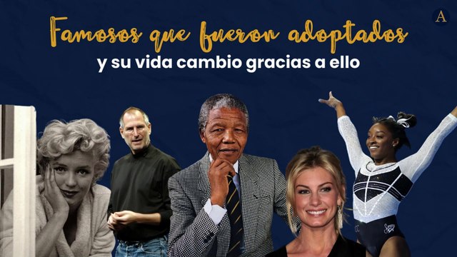 Famosos que fueron adoptados y su vida cambió gracias a ello