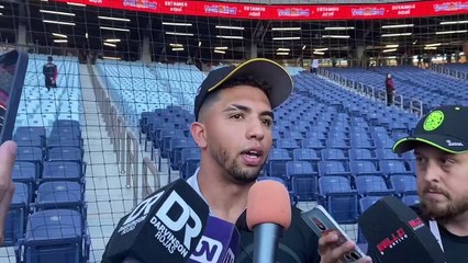 LVBP: Oswald Peraza feliz de estar en Venezuela