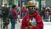 Mineros paralizan centro de La Paz para exigir nuevas licencias de explotación de oro