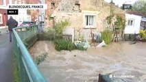 Northern France drenched by widespread flooding