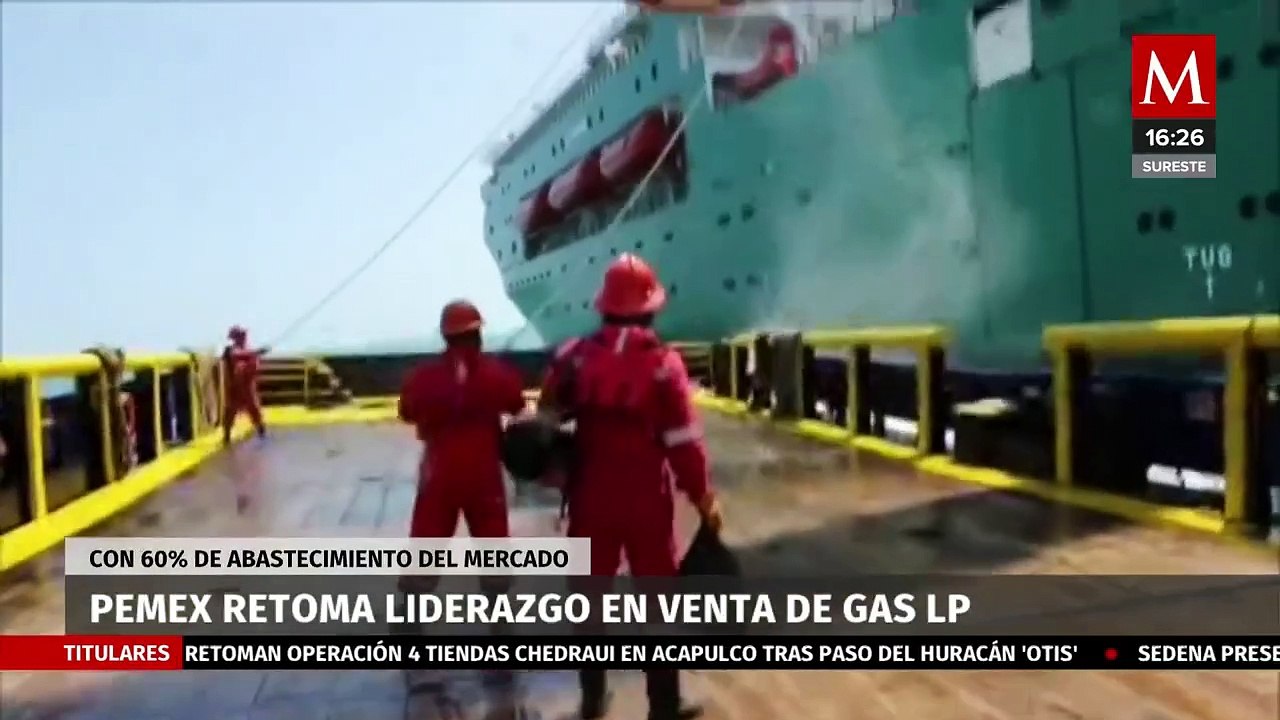 El 60% del abastecimiento de gas LP de Pemex está concentrado en México
