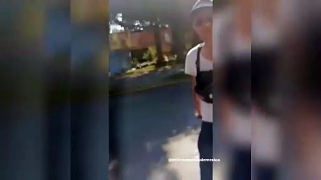 Automovilista invade carril confinado de ciclistas en Toluca
