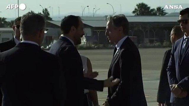 Breve sosta a Cipro per Blinken, incontro con il presidente cipriota