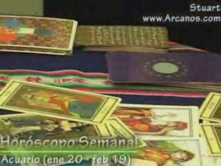 Horoscopo Acuario del 30 de marzo al 5 de abril 2008 - Tarot