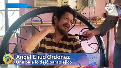 Se cumplen 14 años que Ángel Eliud quedó parapléjico; aun no pierde la esperanza de seguir viviendo