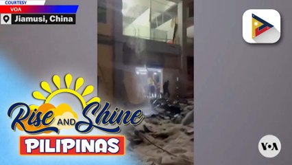 3 patay sa gumuhong bahagi ng fitness gym sa China