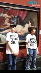 Climate activists smash National Gallery painting with hammers