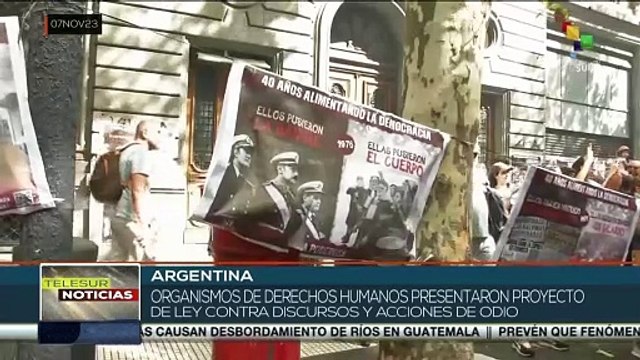 Argentina: Organismos de DD.HH. presentan proyecto contra el negacionismo