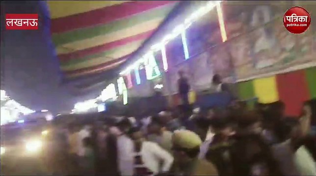 Video : चालीस फीट ऊंचे झूला का ब्रेक फंसा, एक घायल