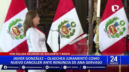 Javier González - Olaechea es el nuevo canciller en reemplazo de Ana Gervasi