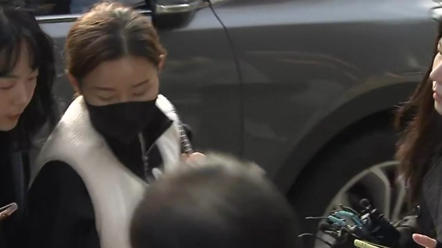 '사기 공범 의혹' 남현희 2차 조사... 묵묵부답 / YTN