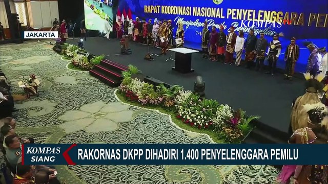 Hadiri Rakornas DKPP, Jokowi Ingatkan Harus Berani Awasi KPU dan Bawaslu