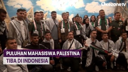 22 Mahasiswa Palestina Tiba di Indonesia, Dapat Bantuan Pendidikan di Unhan