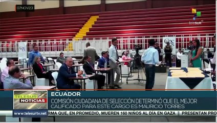 Pleno de Consejo de Participación Ciudadana de Ecuador desiga a nuevo Contralor General del Estado