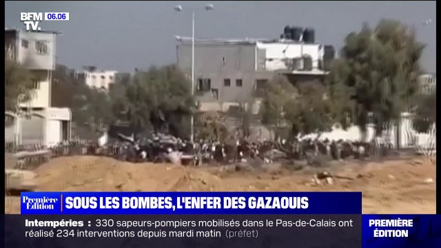 L'enfer des Gazaouis qui fuient vers le sud de l'enclave palestinienne sous les bombes de Tsahal et du Hamas