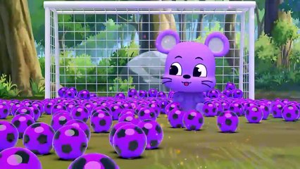 Color Balls & Sing a Song! | Finger Family Nursery Rhymes | Baby & Kids Songs