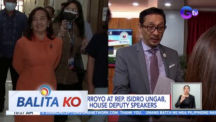 Rep. Gloria Arroyo at Rep. Isidro Ungab, inalis bilang House Deputy Speakers | BK