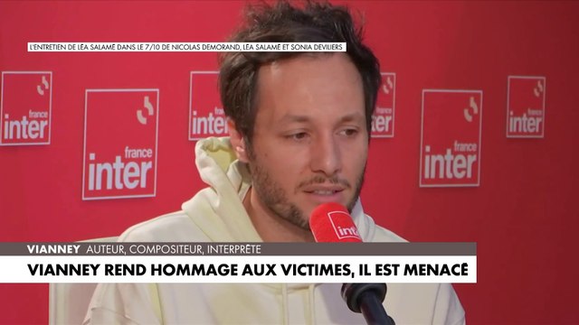 «J'ai reçu des milliers de menaces de mort, on a menacé de violer ma femme», affirme Vianney après avoir soutenu les victimes des attaques du Hamas