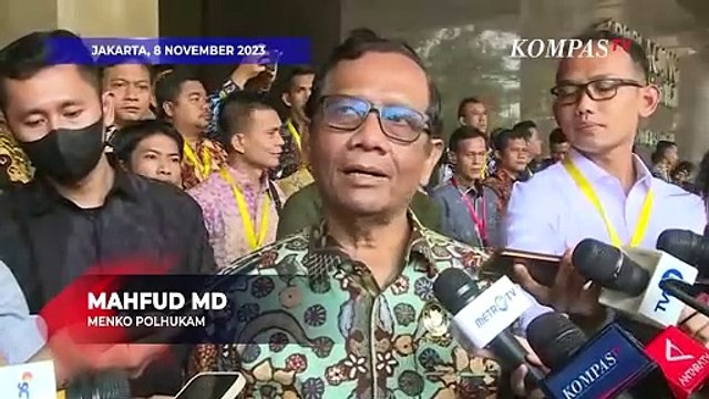 Mahfud Tanggapi Putusan MKMK untuk Anwar Usman: di Luar Ekspektasi