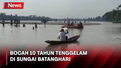 Bocah yang Tenggelam di Sungai Batanghari Jambi Ditemukan Meninggal Dunia