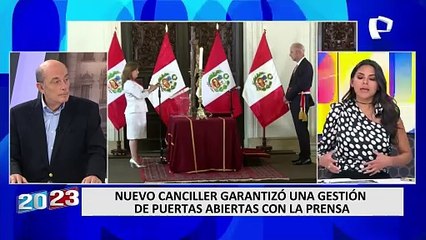 Hugo de Zela sobre canciller Javier González-Olaechea: “Hay que dar tiempo a que analice los principales desafíos"