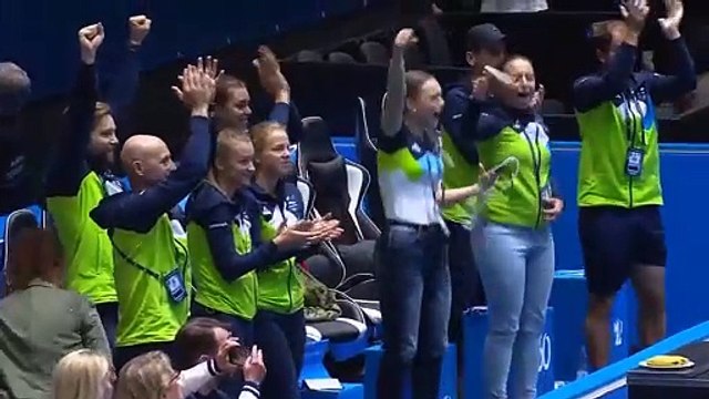 Slovenia 2-1 Win over Australia at the 2023 Billie Jean King Cup finals