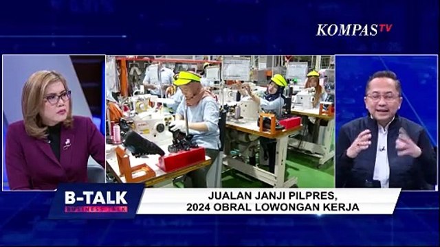 Jubir Ganjar Mahfud: Harus Tercipta 17 Juta Lapangan Kerja untuk Kurangi Pengangguran | B-Talk