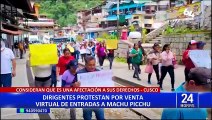 Cámara de Comercio del Cusco se pronuncia sobre venta virtual de boletos a Machu Picchu