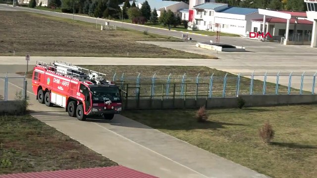DHMİ, Erzincan Yıldırım Akbulut Havalimanı'nda Yangın ve Kurtarma Tatbikatı Gerçekleştirdi