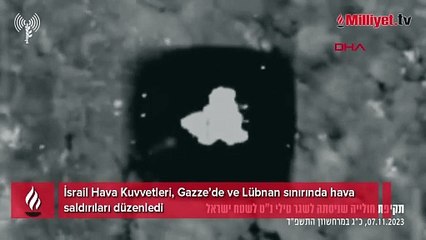 İsrail, Gazze ve Lübnan'a hava saldırıları düzenledi