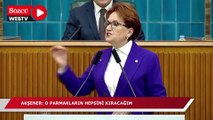 Akşener’den sert tepki: O parmakların hepsini kıracağım