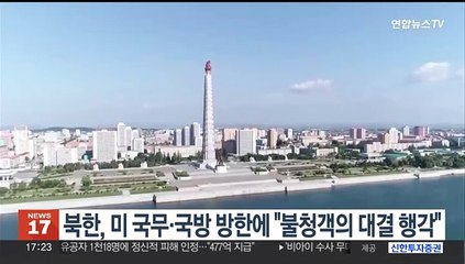 북한, 미 국무·국방 방한 비난…"불청객의 대결 행각"