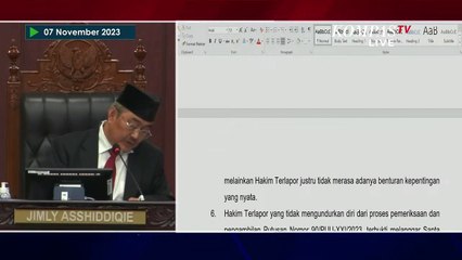 Download Video: Putusan MKMK: Anwar Usman Diberhentikan dari Ketua MK, Langgar Kode Etik Berat