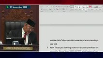 Putusan MKMK: Anwar Usman Diberhentikan dari Ketua MK, Langgar Kode Etik Berat
