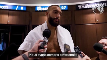Timberwolves - Gobert : "La défense va nous aider à devenir une grande équipe"