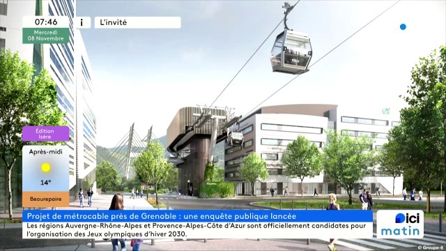 Sylvain Laval, président du SMMAG et le projet de métro câble