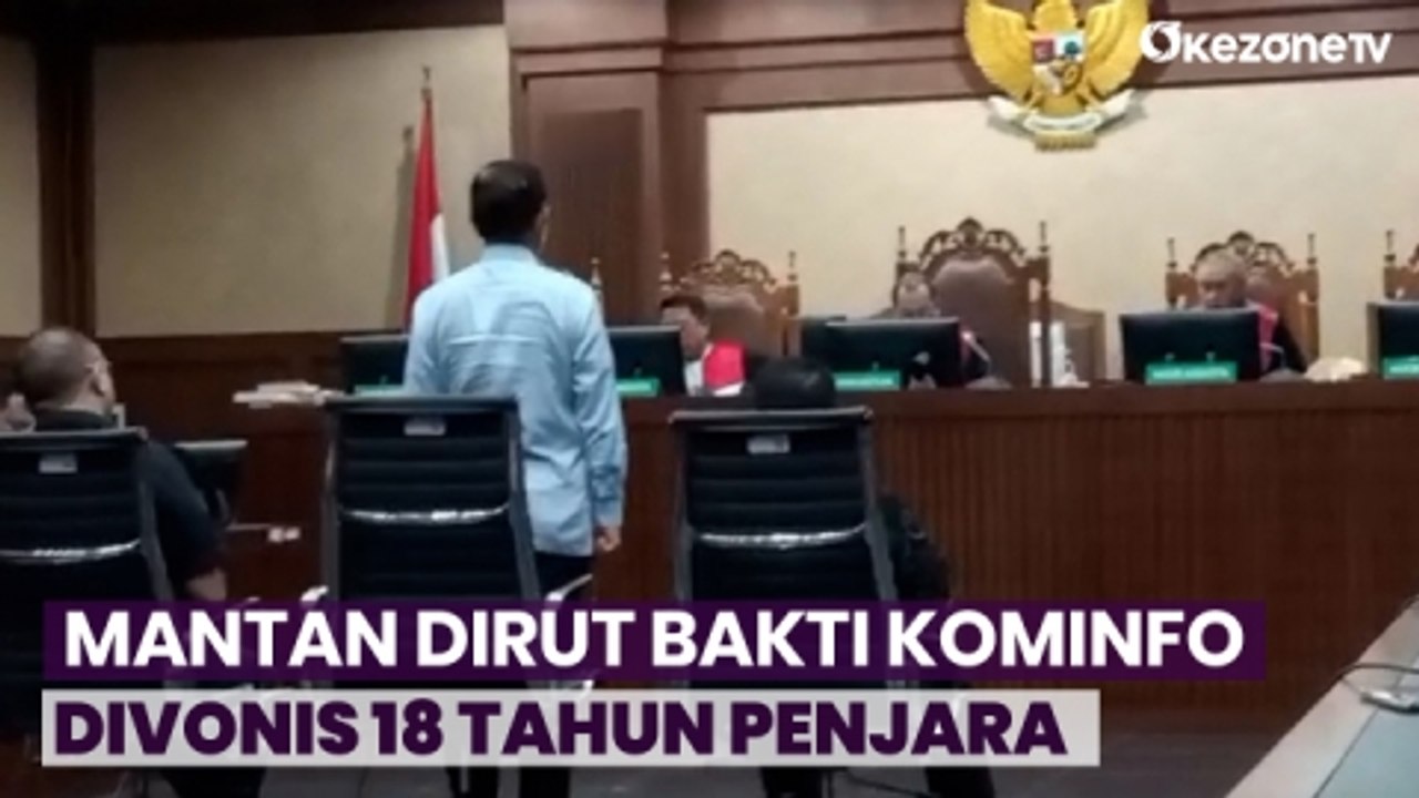 Breaking News! Mantan Dirut BAKTI Kominfo Divonis 18 Tahun Penjara?Terkait Kasus Korupsi BTS 4G