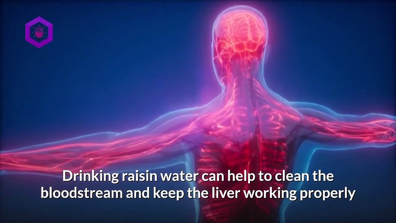 Raisins water Help Cleanse And Detox The Liver