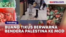 Pria Buang Puluhan Tikus Berwarna Bendera Palestina ke McDonalds Birmingham Viral: Aksi Protes ?