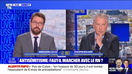 Télécharger la video: Antisémitisme: Benjamin Lucas (Génération.s) appelle Yaël Braun-Pivet et Gérard Larcher à dire que la 