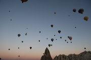 Kapadokya’yı 550 bin turist gökyüzünden izledi