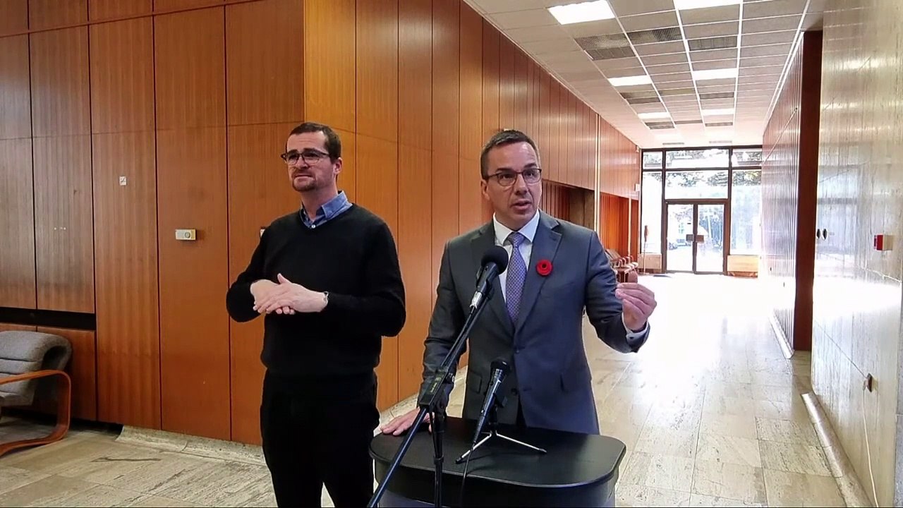 Brífing ministra práce E. Tomáša po rokovaní vlády SR