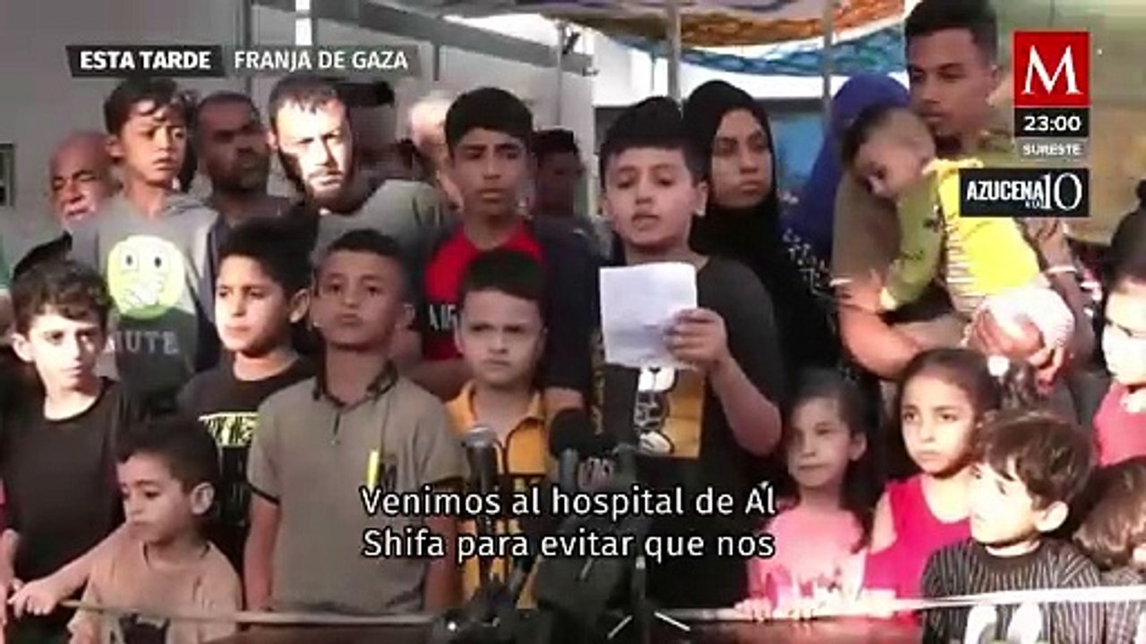 Niños refugiados de Gaza hacen un llamado para ser protegidos