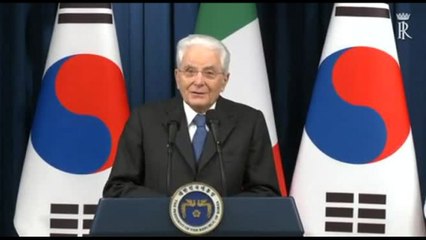 Mattarella a Seoul: sottoscritti accordi economici e scientifici tra Italia e Corea