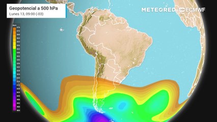 Vaguada en altura avanza hacia la zona central de Chile
