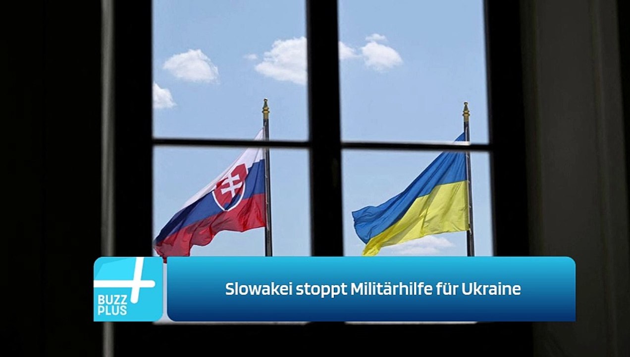 Slowakei stoppt Militärhilfe für Ukraine