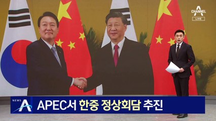 APEC서 1년 만에 한중 정상회담 추진