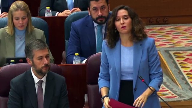 Ayuso estalla: condena a los grupos ultras y celebra las manifestaciones pacíficas